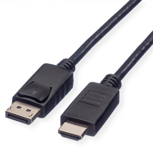 ROLINE Kábel DisplayPort 1.2 - HDMI, M/M,   1m