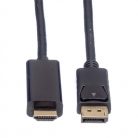 ROLINE Kábel DisplayPort 1.2 - HDMI 4K, M/M,   3m