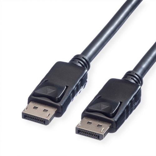 ROLINE Kábel DisplayPort v1.2,   7,5m, fekete