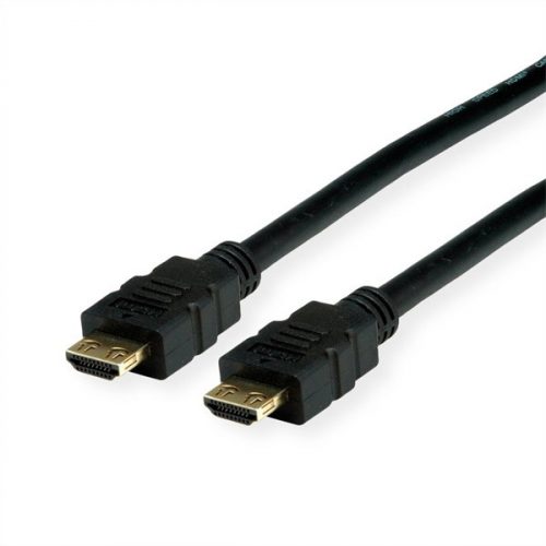 VALUE Kábel HDMI 4K Ultra High Speed, HDMI 2.0, M-M, 7,5m, fekete