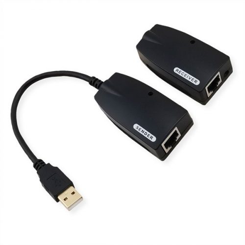 VALUE Extender, USB 2.0, fekete, 50m