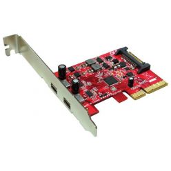 ROLINE PCI-E Kártya USB3.2 Gen 2 Type-C, 2 port