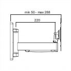 ROLINE LCD TV/Monitor fali tartó, 1 karos