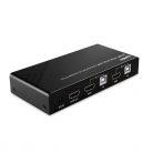 LINDY KVM Switch HDMI 4K@60Hz, USB2.0, 2 port