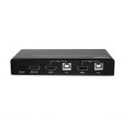 LINDY KVM Switch HDMI 4K@60Hz, USB2.0, 2 port