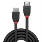 LINDY Kábel HDMI 2.0 High Speed Black Line,  2m