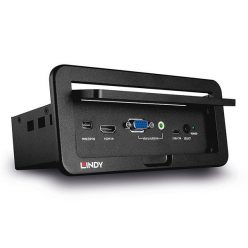   LINDY Konverter asztalba süllyeszthető, HDMI kimenetre (HDMI, VGA, USB-C, Mini DisplayPort)