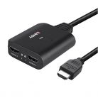 LINDY Splitter HDMI 4K@60Hz, 2 port