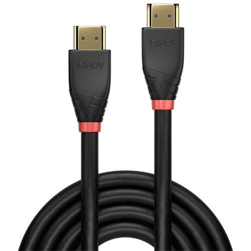 LINDY kábel HDMI 2.0 aktív 4k@60Hz, 10m, fekete