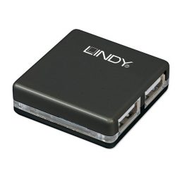 LINDY HUB USB 2.0, Mini, 4 port