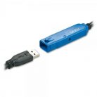 LINDY Kábel USB 3.2 Gen1 A - A hosszabbító Pro, aktív, M/F   8m, fekete