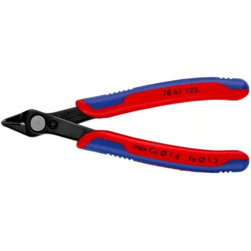 KNIPEX Oldalcsípő fogó 125 electronic, Elektronikus Super Knips