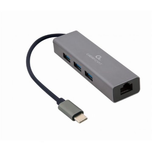 GEMBIRD Adapter USB-C, Gigabit ethernet, 0,17m