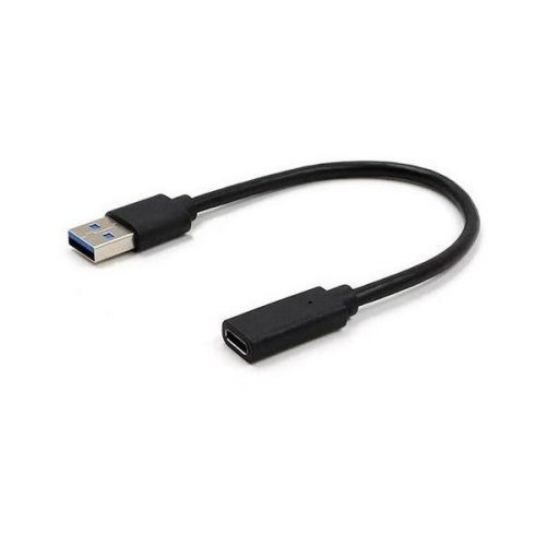 GEMBIRD Adapter USB 3.1 A - C, M/F, 0,1m, fekete