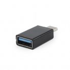 GEMBIRD Adapter USB 3.0 C - A, M/F, fekete