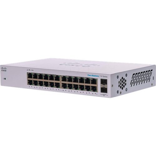 CISCO Switch 24 port - CBS110-24T-EU (SF110-16-EU, SG110-24-EU, SG112-24-EU utódja)