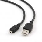 GEMBIRD Kábel USB 2.0 A - Micro-B, M/M, 1m, fekete