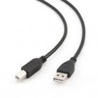 GEMBIRD Kábel USB 2.0 A - B, M/M, 1m, fekete