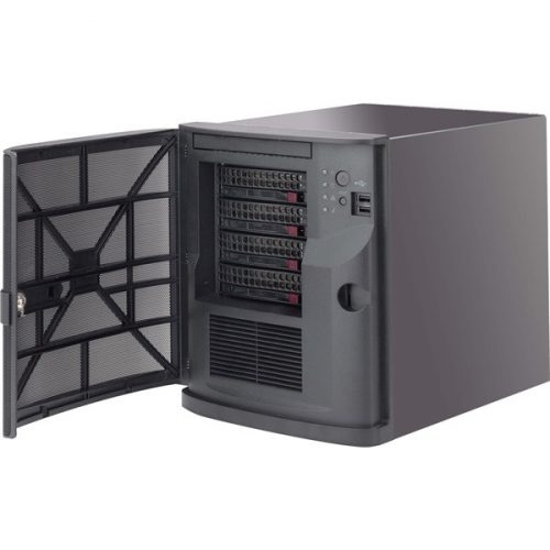 SUPERMICRO Ház minitorony  Mini-ITX CSE-721TQ-350B