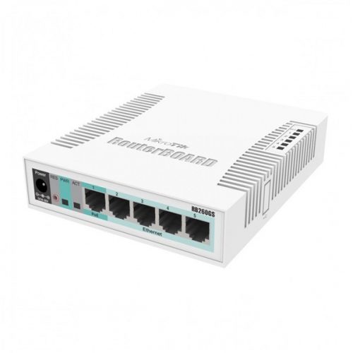 MIKROTIK Cloud Smart Switch CSS106-5G-1S (RB260GS)