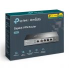 TP-LINK OMADA VPN Router 1xWAN(1000Mbps) + 4xLAN(1000Mbps), ER605