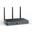 TP-LINK OMADA Vezetékes Omada AX3000 VPN Router 1xWAN(1000Mbps) + 4xLAN(1000Mbps) + 1xSFP + 1xUSB3.0, ER706W