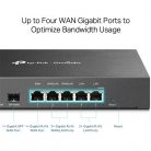 TP-LINK OMADA VPN Router 1xWAN(1000Mbps) + 1xSFP WAN(1000Mbps) + 4xLAN(1000Mbps), ER7206