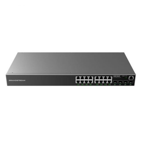 GRANDSTREAM Switch 16 port, PoE menedzselhető GWN7802P