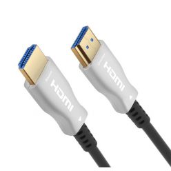   PREMIUMCORD kábel aktív optikai, HDMI, 18Gbps, 4K@60Hz, M/M,  50m, fekete