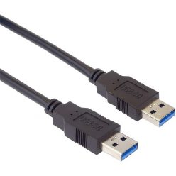   PREMIUMCORD Kábel USB 3.0, Super-Speed, 5Gbps, A - A, M/M,   5m, fekete