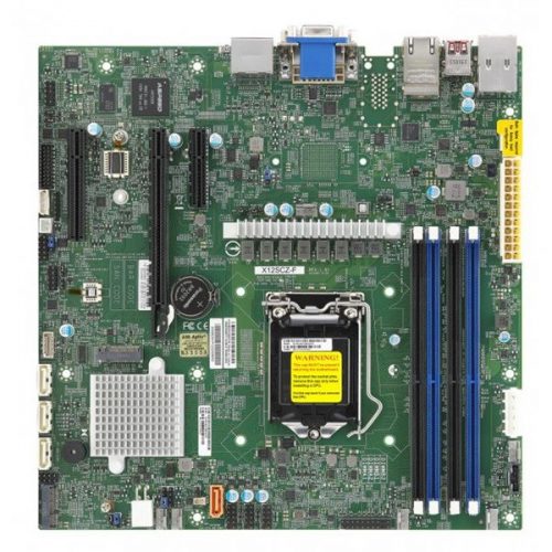 SUPERMICRO Alaplap MicroATX - X12SCZ-F