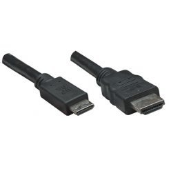 MANHATTAN Kábel HDMI-HDMI Mini 1.8