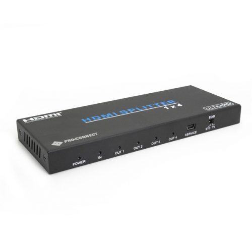 PROCONNECT Splitter HDMI 2.0, 4K@60Hz, 1x4