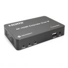 PROCONNECT Extender HDMI Over IP, Adó - Vevő, Infra, USB, 4k@30Hz, 150m-ig,