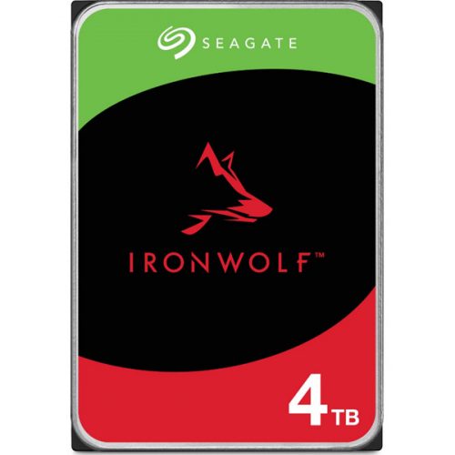 SEAGATE HDD IronWolf SATA3 3,5" 4TB (4000GB) 256MB 5400rpm