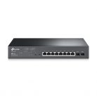 TP-LINK OMADA Switch 8x1000Mbps (8xPOE+) + 2 SFP, Menedzselhető, TL-SG2210MP