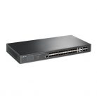 TP-LINK OMADA Switch 24x 10GE SFP+ L2+ Menedzselhető, TL-SG3428XF