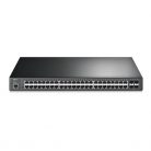 TP-LINK OMADA Switch 52x  Gigabit L2+ Menedzselhető, 48 port PoE+ TL-SG3452P