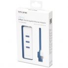 TP-LINK Átalakító USB 3.2 Gen1 - Gigabit Ethernet 1000Mbps + 3 USB 3.2 Gen1 port, UE330