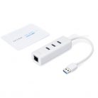 TP-LINK Átalakító USB 3.2 Gen1 - Gigabit Ethernet 1000Mbps + 3 USB 3.2 Gen1 port, UE330