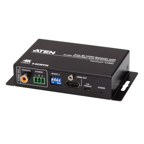 ATEN Konverter True 4K HDMI/DVI - HDMI with Audio De-embedder - VC882-AT-G