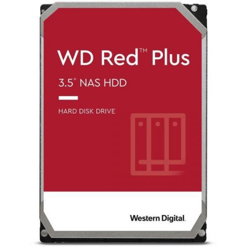 WD HDD SATA3 3,5" Red Plus 10TB (10000GB) 256MB 7200rpm