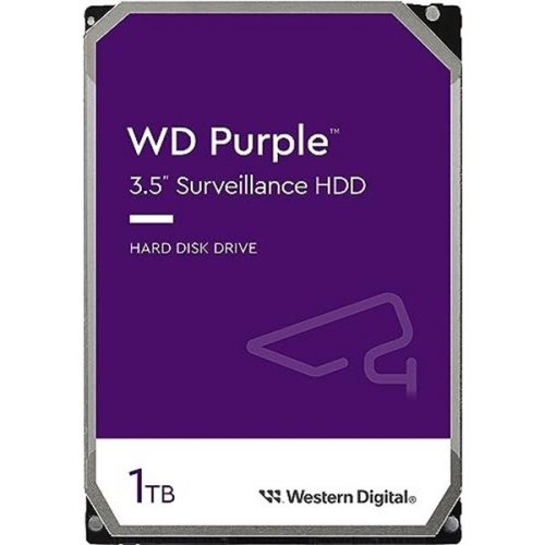 WD HDD SATA3 3,5" Purple  1TB (1000GB) 64MB 5400rpm