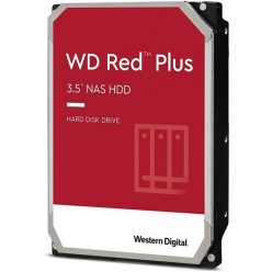 WD HDD SATA3 3,5" Red Plus  4TB (4000GB) 256MB 5400rpm