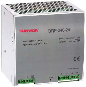 SUNWOR DRP-240-24 tápegység