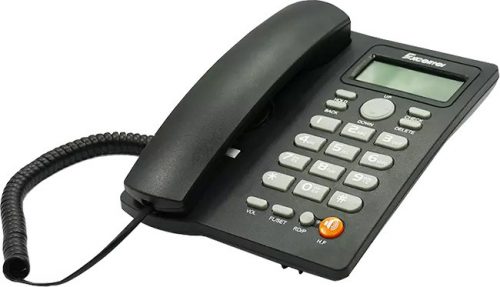 EXCELLTEL PH-208 fekete vezetékes telefon