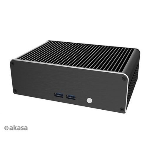 Akasa Newton CTN - Compact Ali fanless case for NUC 11 Pro Core i3 - A-NUC75-M1B