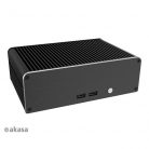 Akasa Newton CTN - Compact Ali fanless case for NUC 11 Pro Core i3 - A-NUC75-M1B