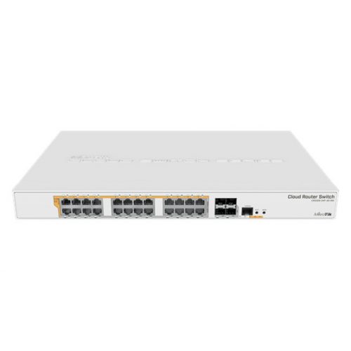 MikroTik CRS328-24P-4S+RM PoE switch