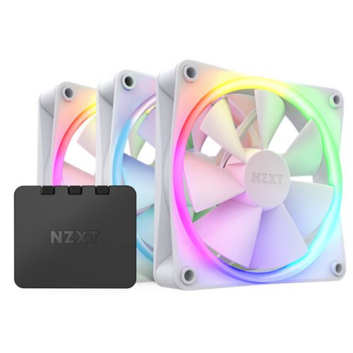 NZXT F120 RGB 3IN1 - 120mm - fehér - RF-R12TF-W1